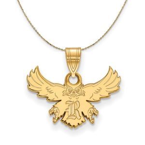 14k Yellow Gold Rice U. Small Necklace - 24 Inch